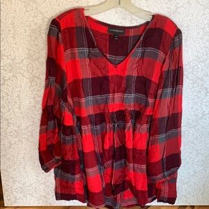 Lane Bryant 14/16 flannel top